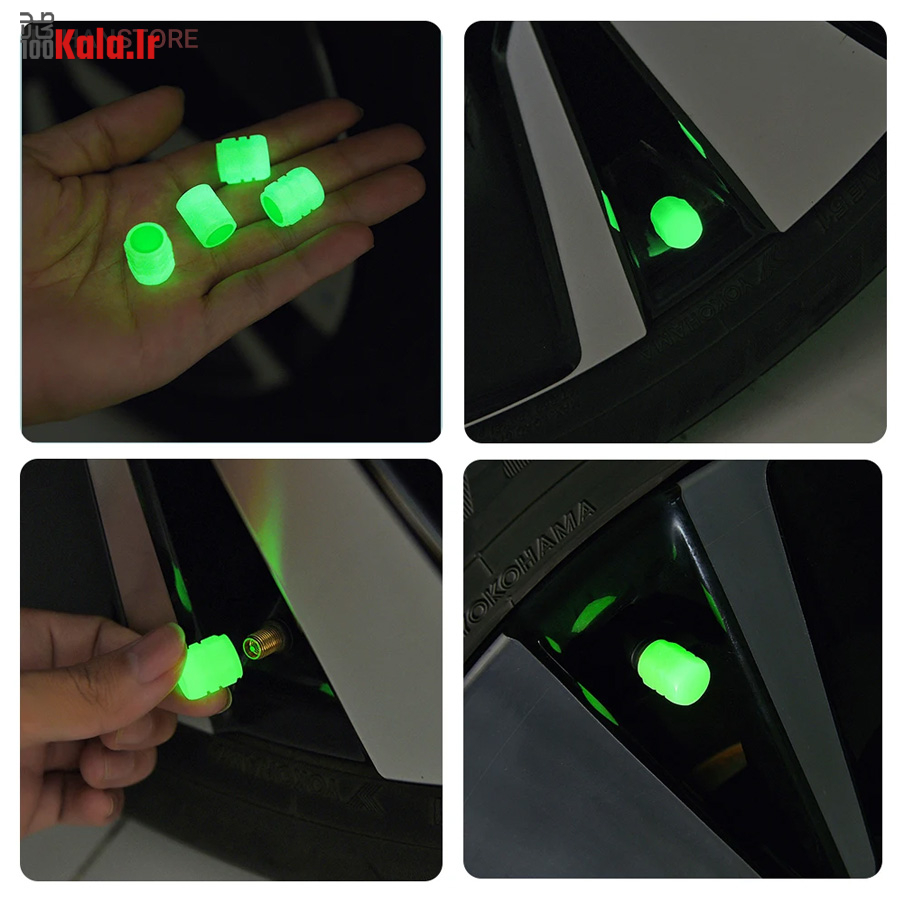 سر والف مدل شبرنگ (بسته 4 عددی) 6 سر والف مدل شبرنگ (بسته 4 عددی) - Image 6