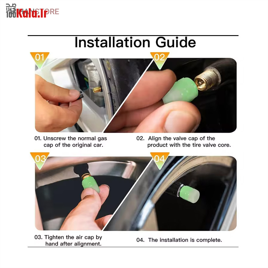 سر والف مدل شبرنگ (بسته 4 عددی) 32 سر والف مدل شبرنگ (بسته 4 عددی) - Image 32