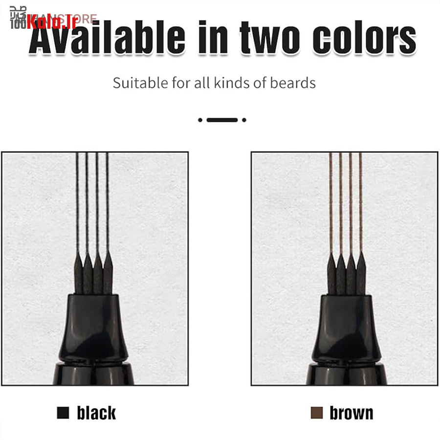 قلم هاشور حرفه ای ریش، مو و ابرو BEARD PEN 16 قلم هاشور حرفه ای ریش، مو و ابرو BEARD PEN - Image 16
