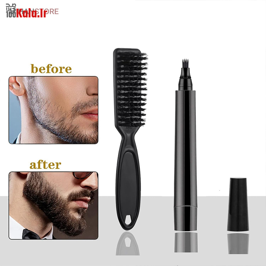 قلم هاشور حرفه ای ریش، مو و ابرو BEARD PEN 20 قلم هاشور حرفه ای ریش، مو و ابرو BEARD PEN - Image 20