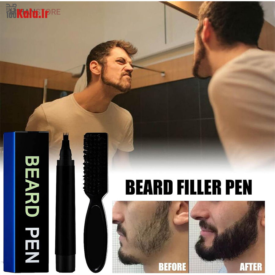 قلم هاشور حرفه ای ریش، مو و ابرو BEARD PEN 26 قلم هاشور حرفه ای ریش، مو و ابرو BEARD PEN - Image 26