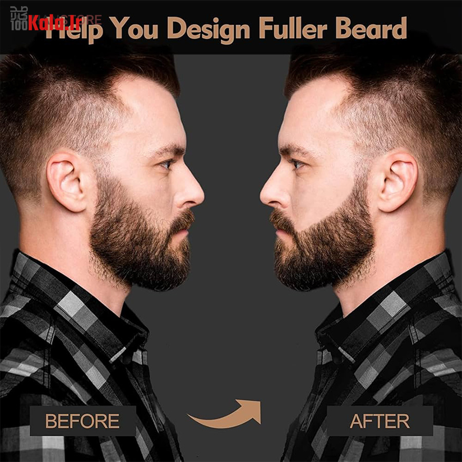 قلم هاشور حرفه ای ریش، مو و ابرو BEARD PEN 28 قلم هاشور حرفه ای ریش، مو و ابرو BEARD PEN - Image 28