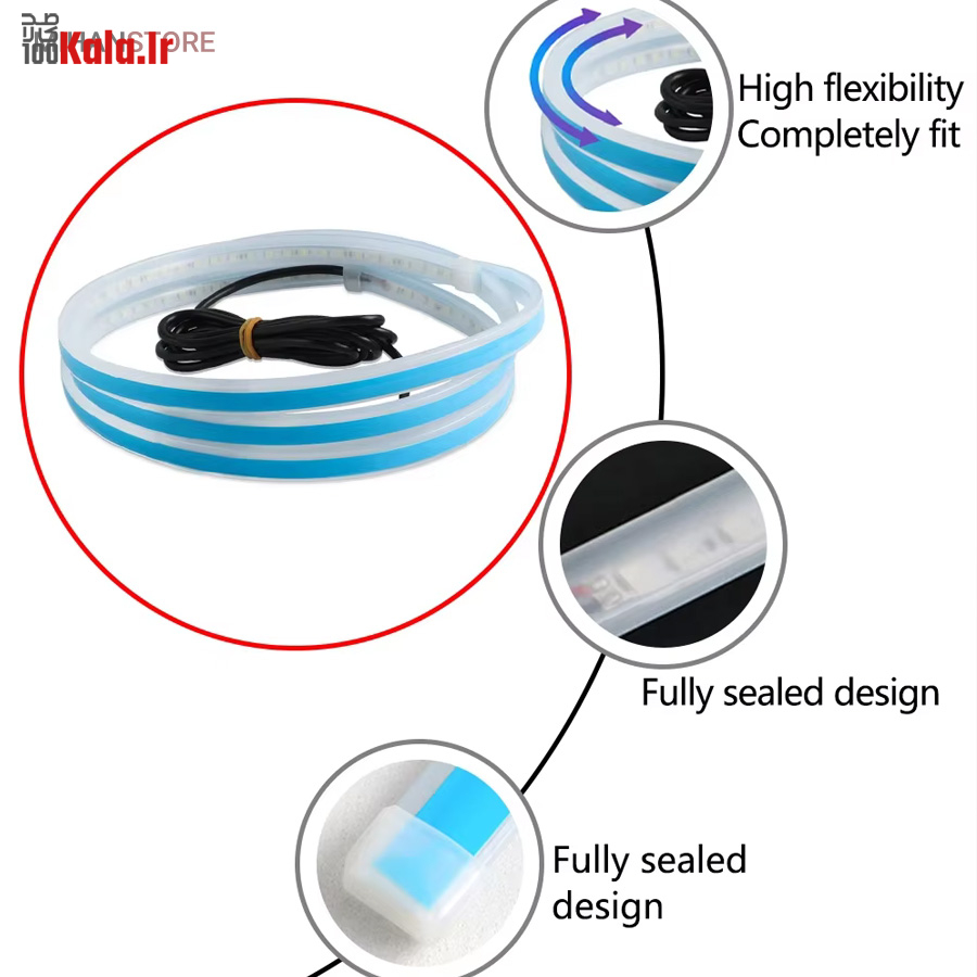 نئون دی لایت کاپوت خودرو 14 نئون دی لایت کاپوت خودرو - Image 14