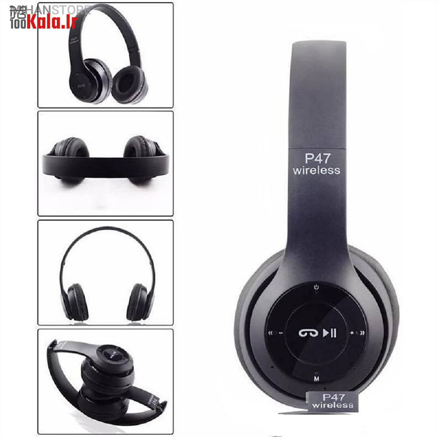 هدفون بی سیم شارژی P47 7 هدفون بی سیم شارژی P47 - Image 7