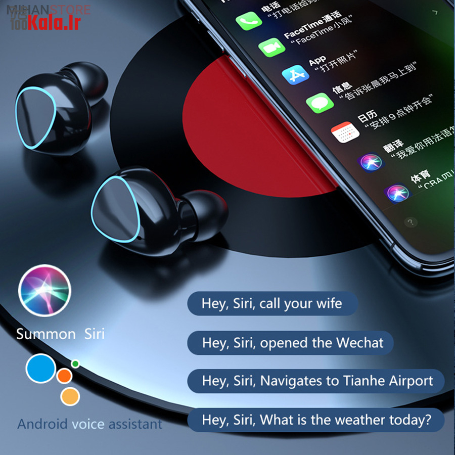 هندزفری ایرپاد بلوتوثی مدل M10 12 هندزفری ایرپاد بلوتوثی مدل M10 - Image 12