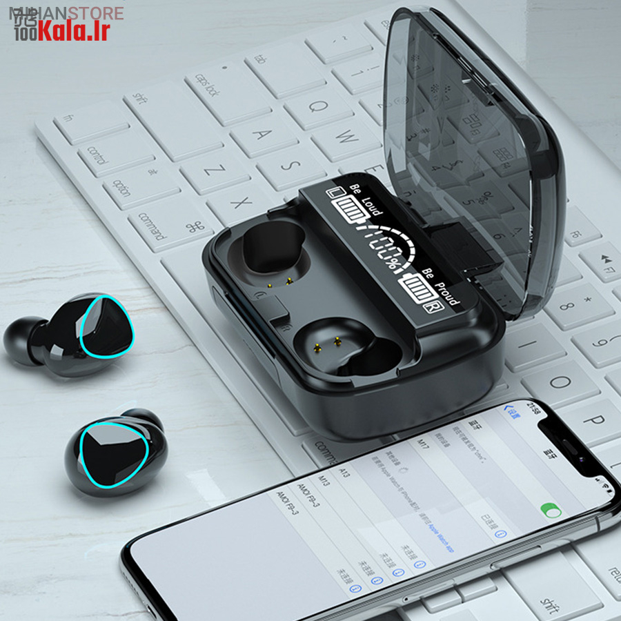 هندزفری ایرپاد بلوتوثی مدل M10 13 هندزفری ایرپاد بلوتوثی مدل M10 - Image 13
