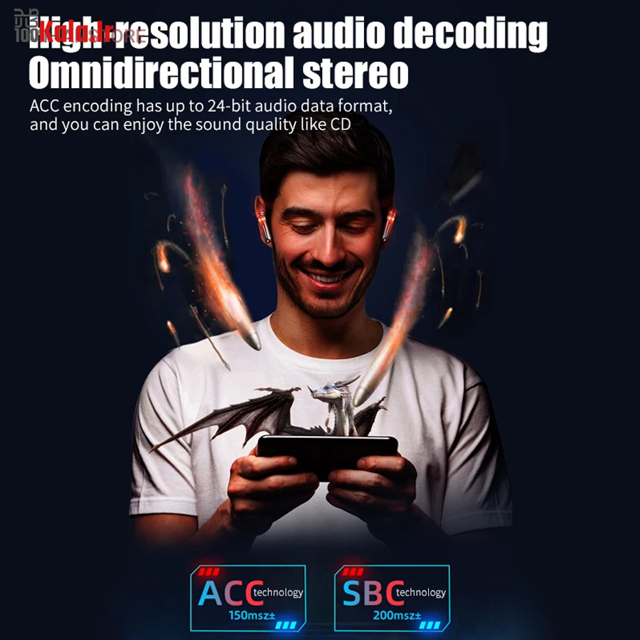 هندزفری ایرپاد بلوتوثی مدل M28 23 هندزفری ایرپاد بلوتوثی مدل M28 - Image 23