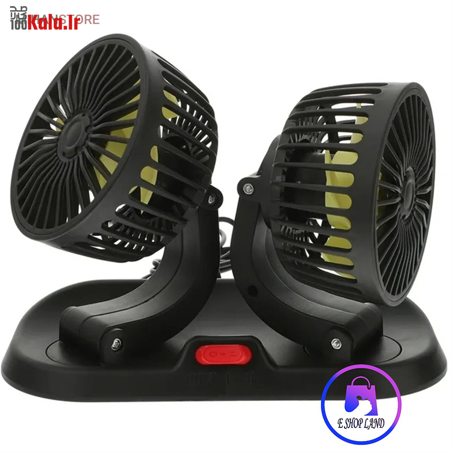 پنکه دو قلو فندکی خودرو 5 پنکه دو قلو فندکی خودرو - Image 5