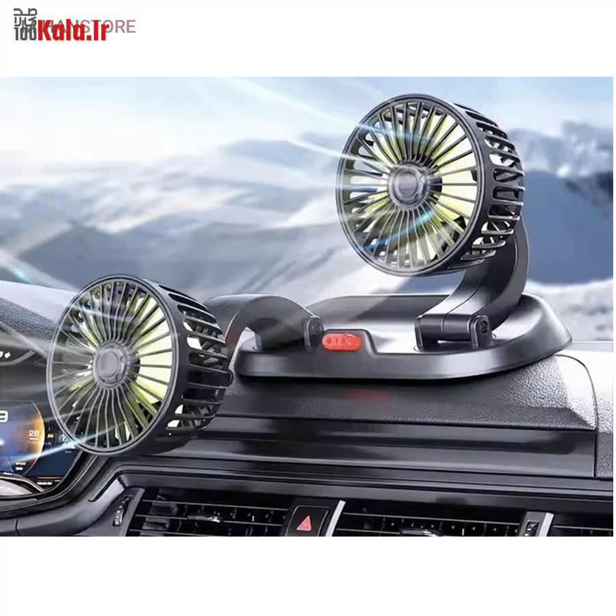 پنکه دو قلو فندکی خودرو 13 پنکه دو قلو فندکی خودرو - Image 13