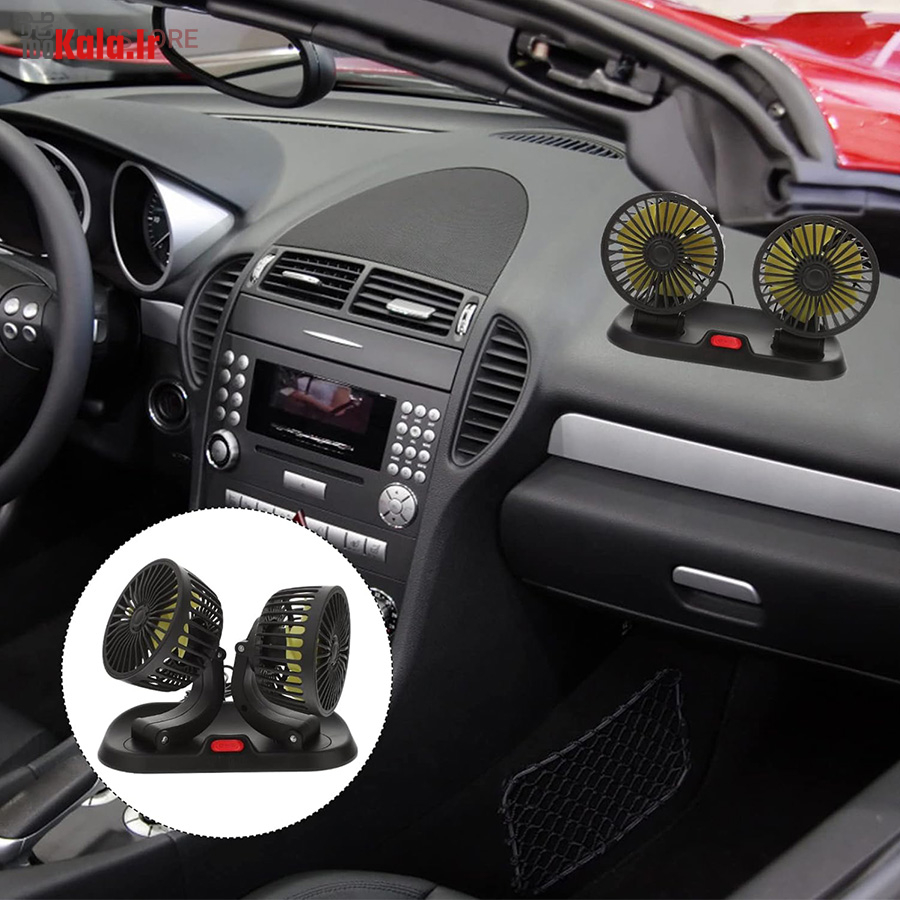 پنکه دو قلو فندکی خودرو 19 پنکه دو قلو فندکی خودرو - Image 19