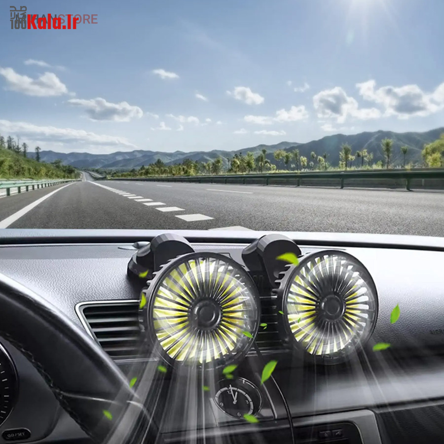 پنکه دو قلو فندکی خودرو 21 پنکه دو قلو فندکی خودرو - Image 21