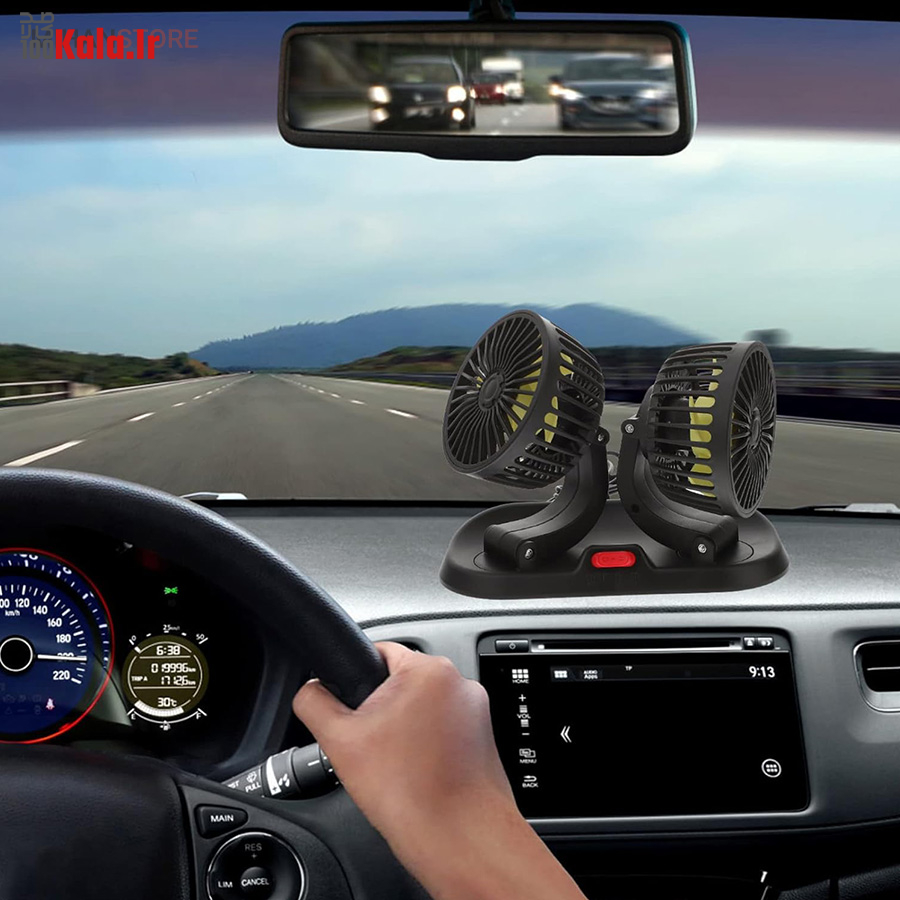 پنکه دو قلو فندکی خودرو 22 پنکه دو قلو فندکی خودرو - Image 22