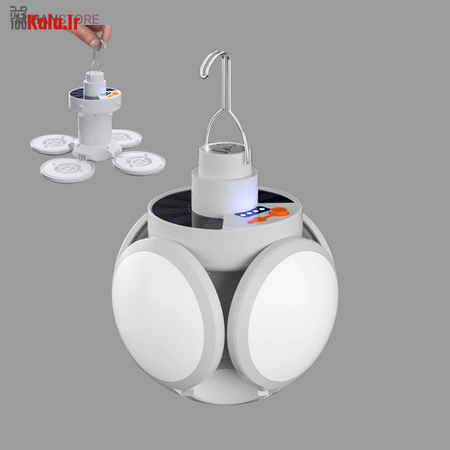 چراغ خورشیدی اضطراری توپی 5 پره 9 چراغ خورشیدی اضطراری توپی 5 پره - Image 9