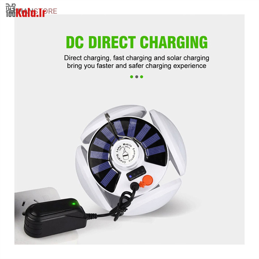 چراغ خورشیدی اضطراری توپی 5 پره 30 چراغ خورشیدی اضطراری توپی 5 پره - Image 30