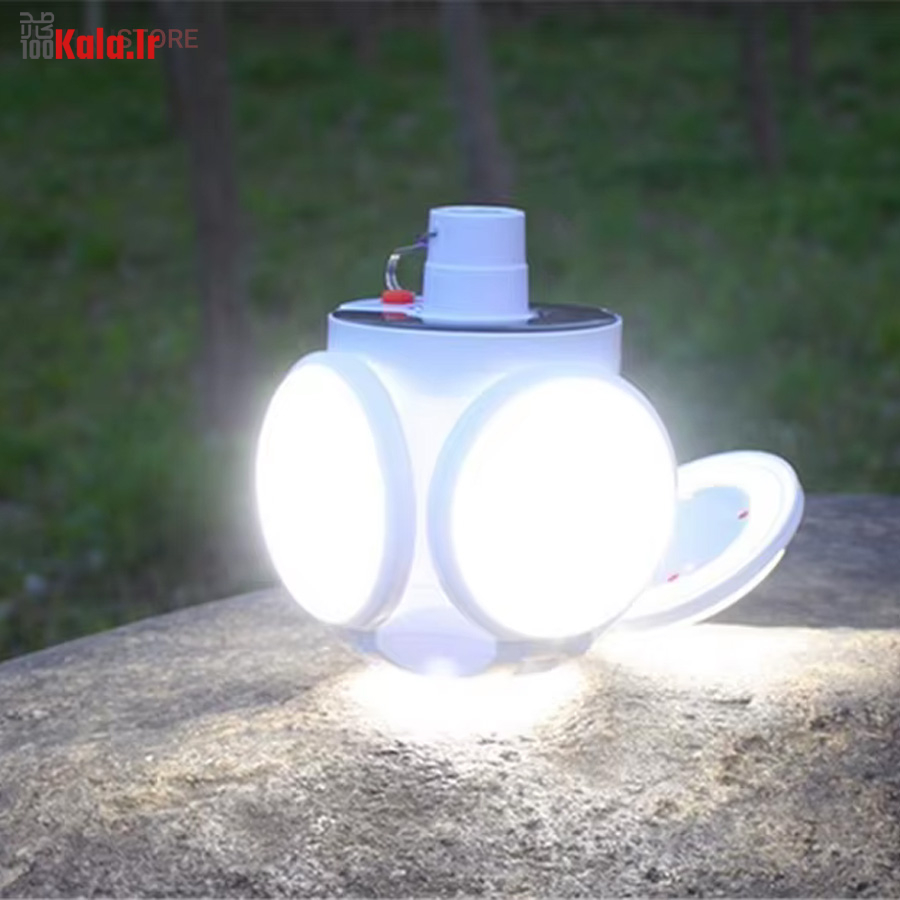 چراغ خورشیدی اضطراری توپی 5 پره 32 چراغ خورشیدی اضطراری توپی 5 پره - Image 32