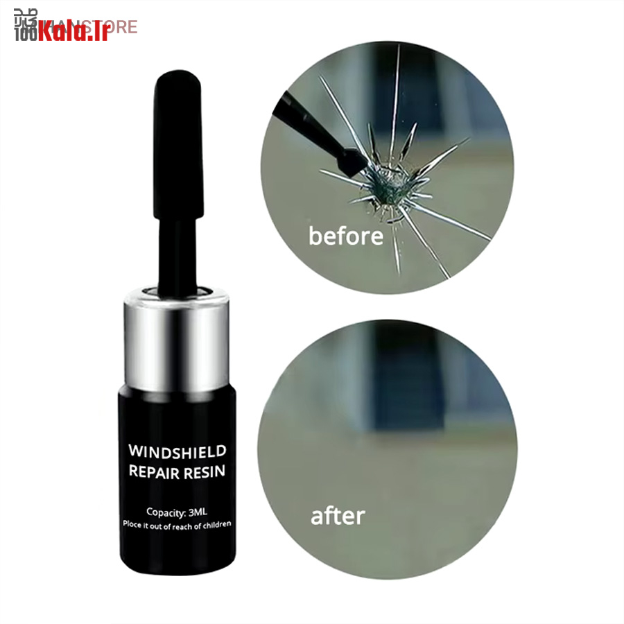 چسب ترمیم ترک شیشه 3 چسب ترمیم ترک شیشه - Image 3