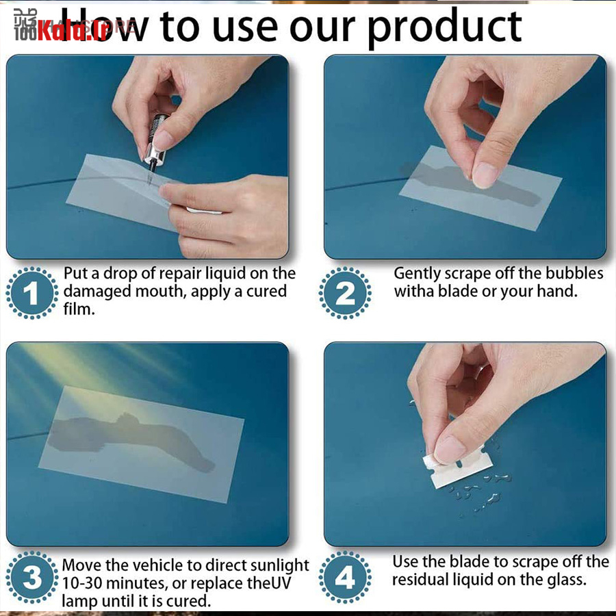 چسب ترمیم ترک شیشه 15 چسب ترمیم ترک شیشه - Image 15