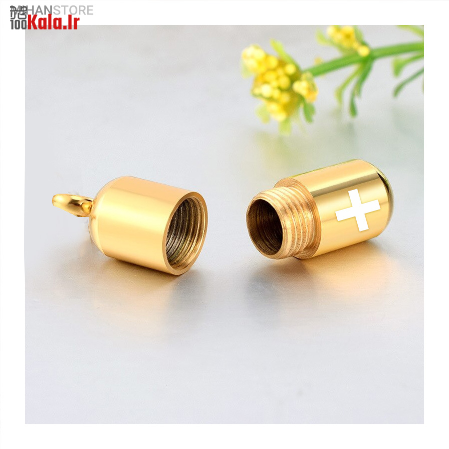 گردنبند استیل طرح کپسول عشق 10 گردنبند استیل طرح کپسول عشق - Image 10