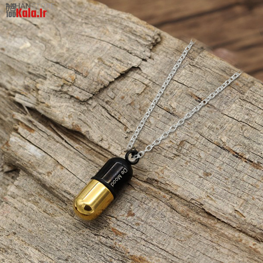 گردنبند استیل طرح کپسول عشق 11 گردنبند استیل طرح کپسول عشق - Image 11