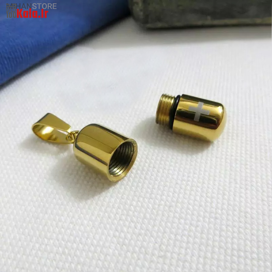 گردنبند استیل طرح کپسول عشق 15 گردنبند استیل طرح کپسول عشق - Image 15