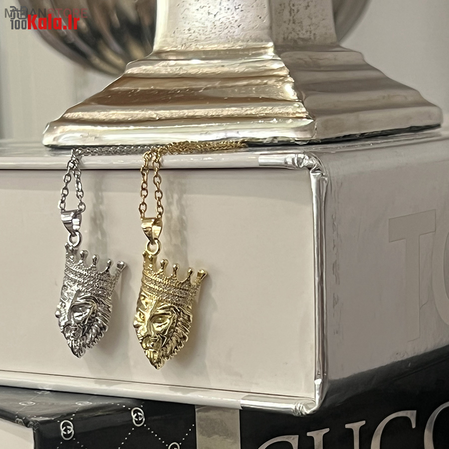 گردنبند استیل LION 1 گردنبند استیل LION