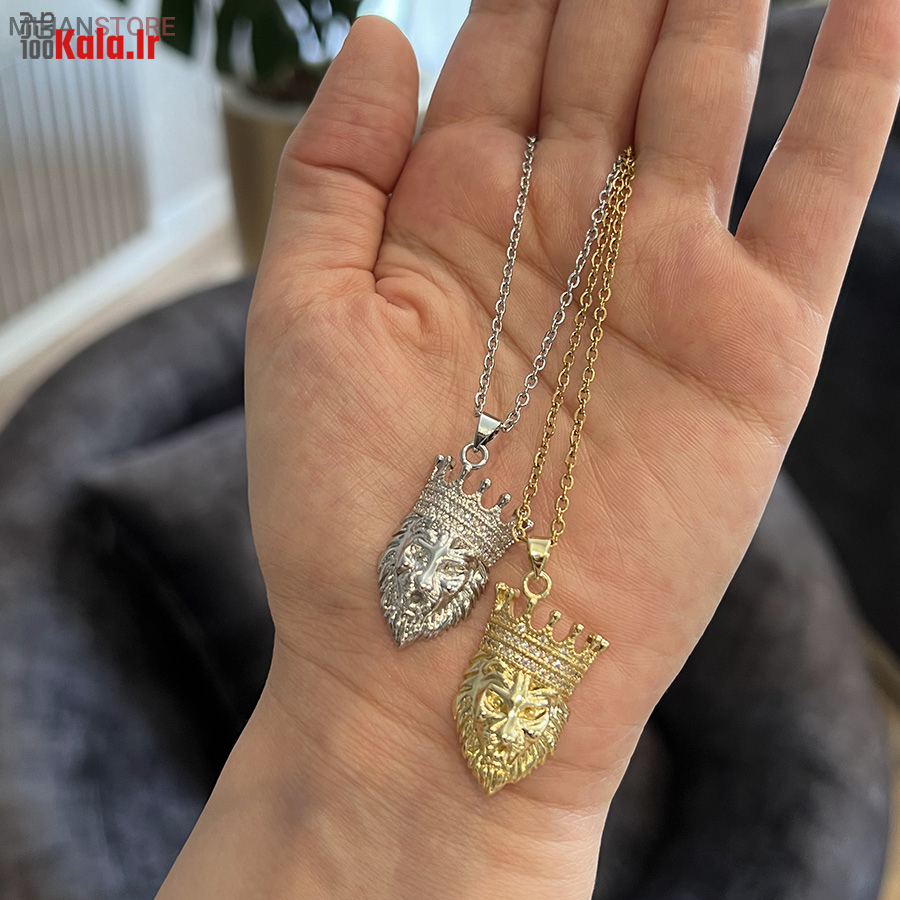 گردنبند استیل LION 3 گردنبند استیل LION - Image 3