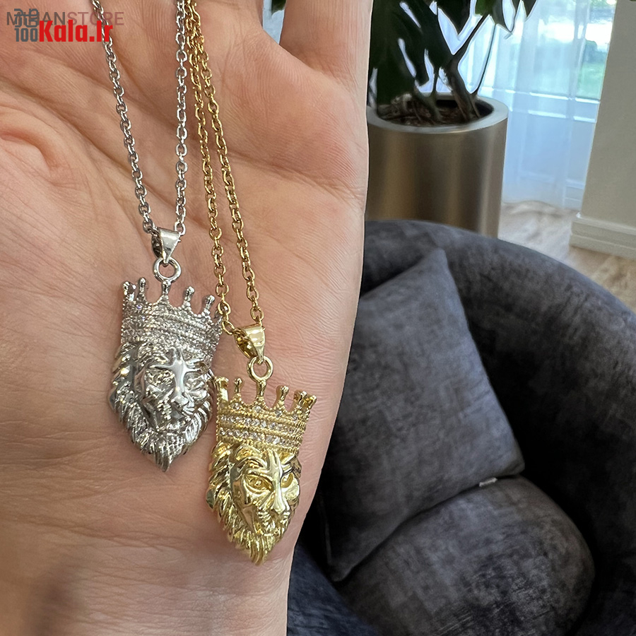 گردنبند استیل LION 4 گردنبند استیل LION - Image 4