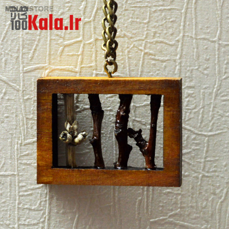 گردنبند چوبی دست ساز مدل Fence 4 گردنبند چوبی دست ساز مدل Fence - Image 4